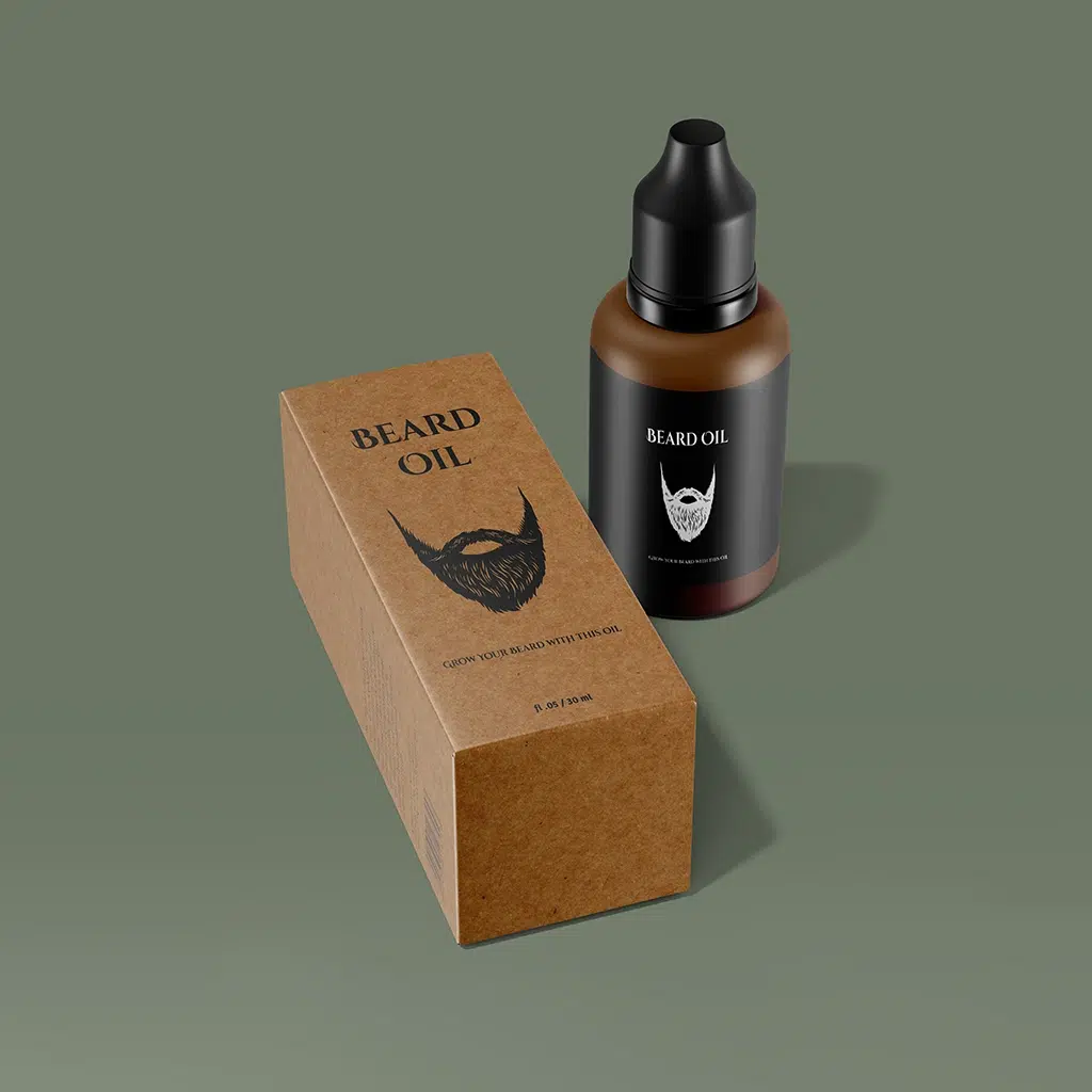 Custom Beard Oil Packaging Boxes