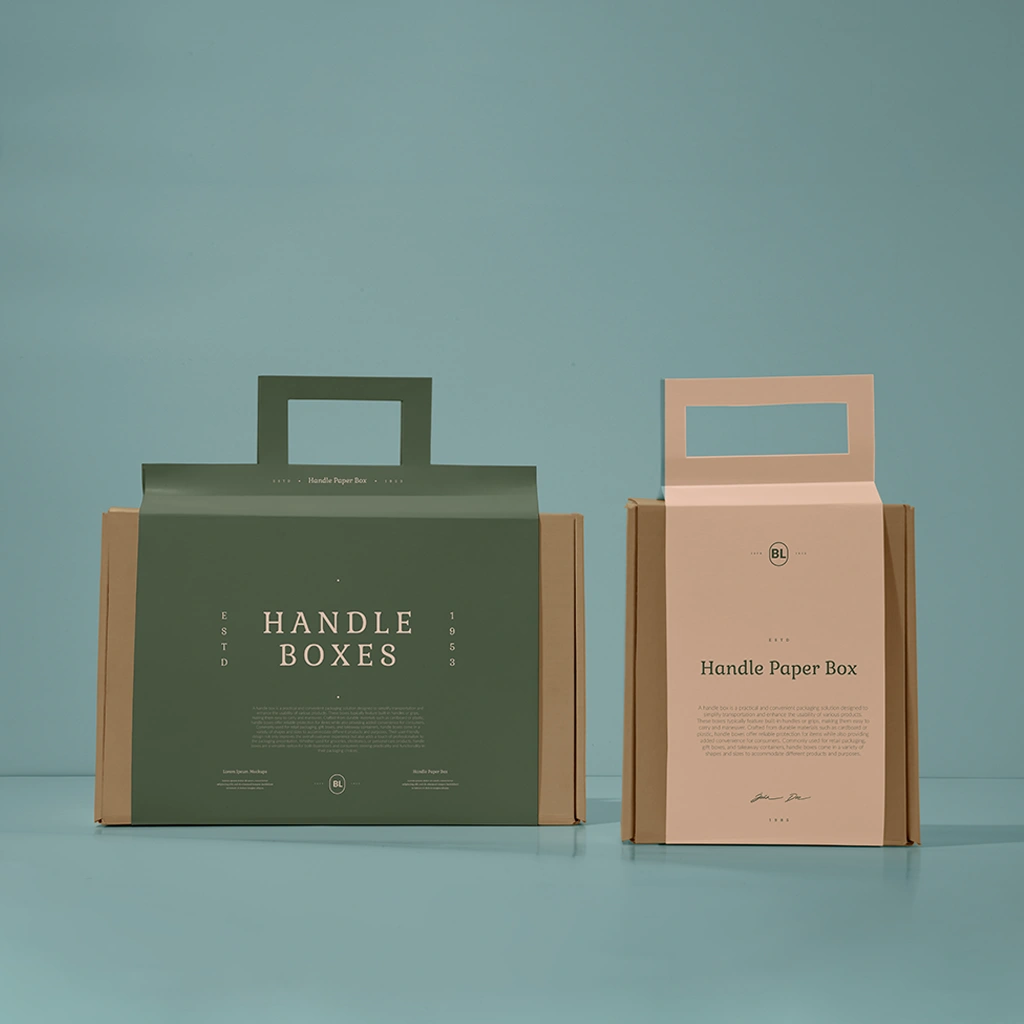 Handle Packaging Boxes