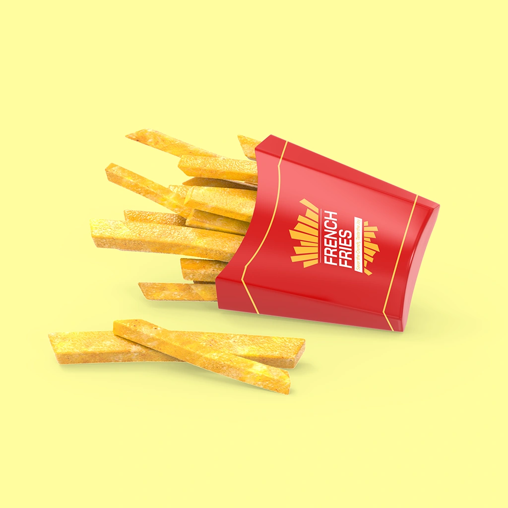 Custom French Fries Boxes