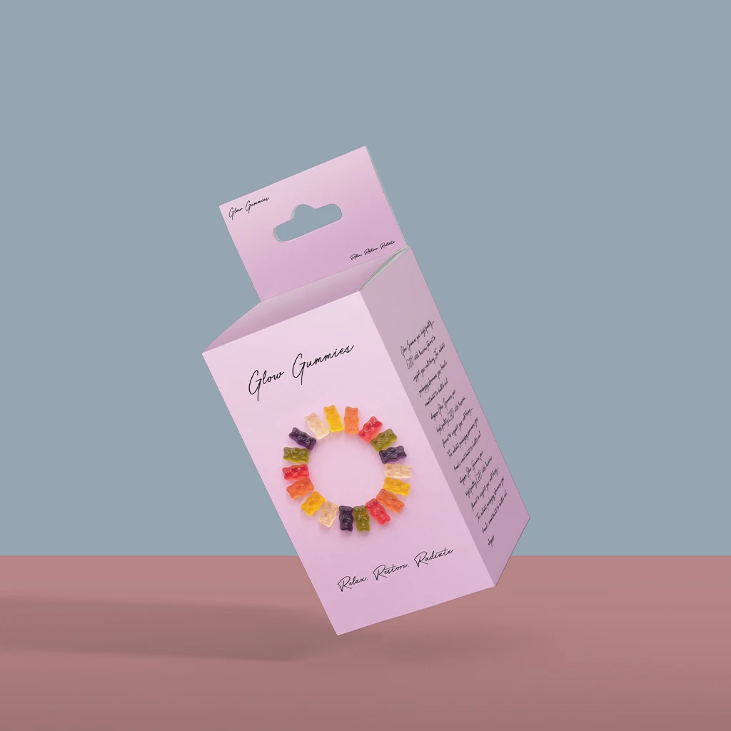 CBD Gummies Packaging Boxes