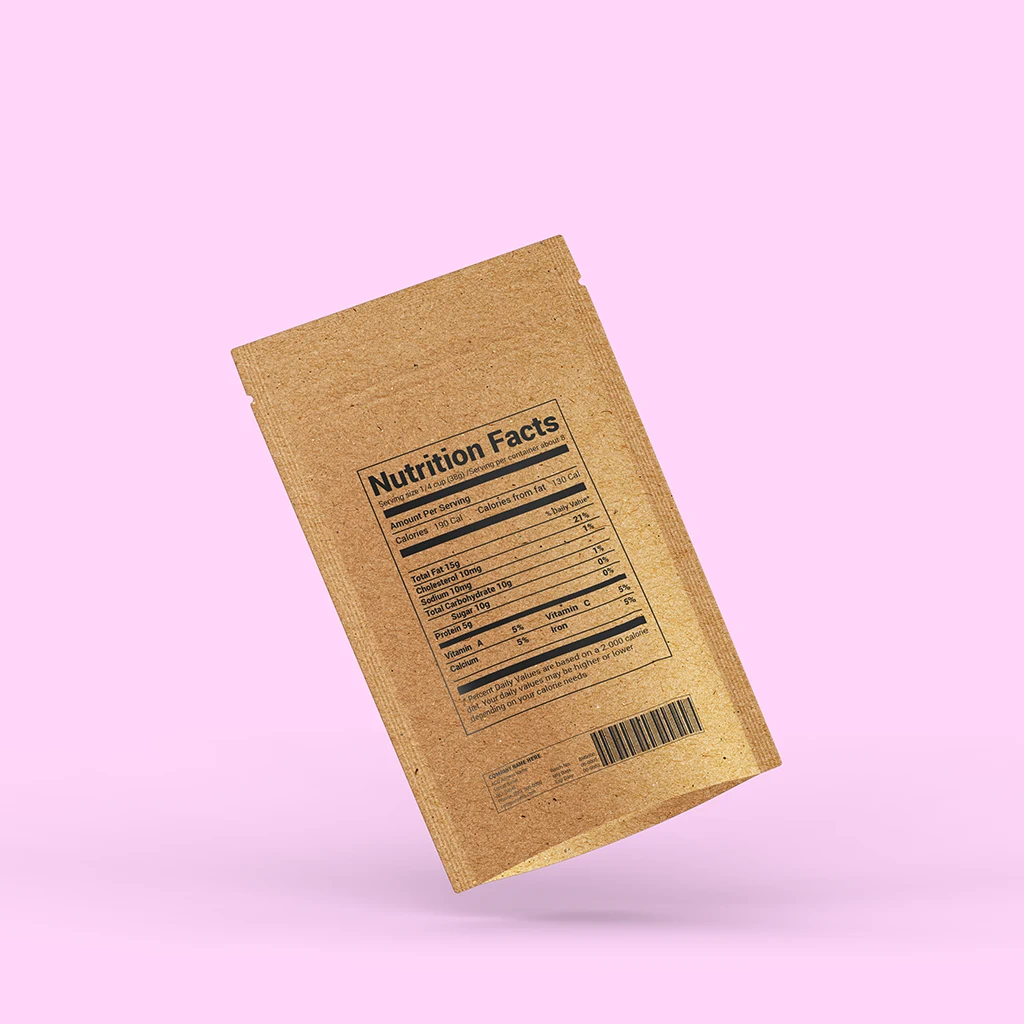 Mylar Ziplock Packaging Bags