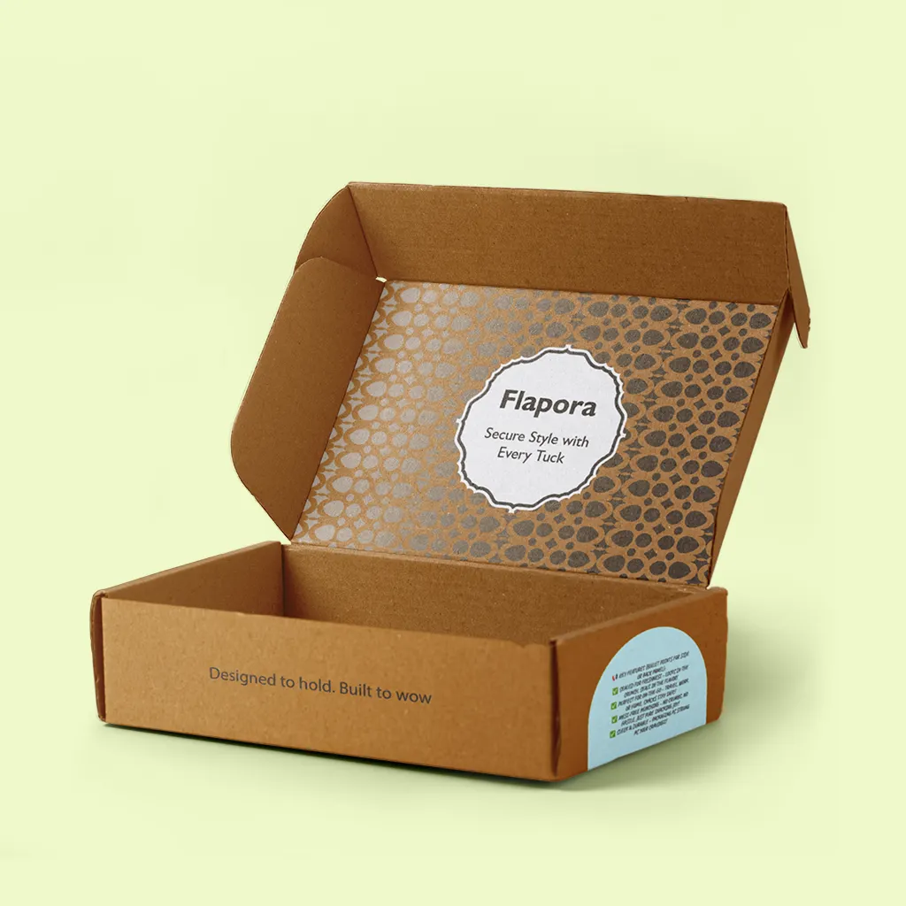 Custom Flap Tuck Boxes Wholesale