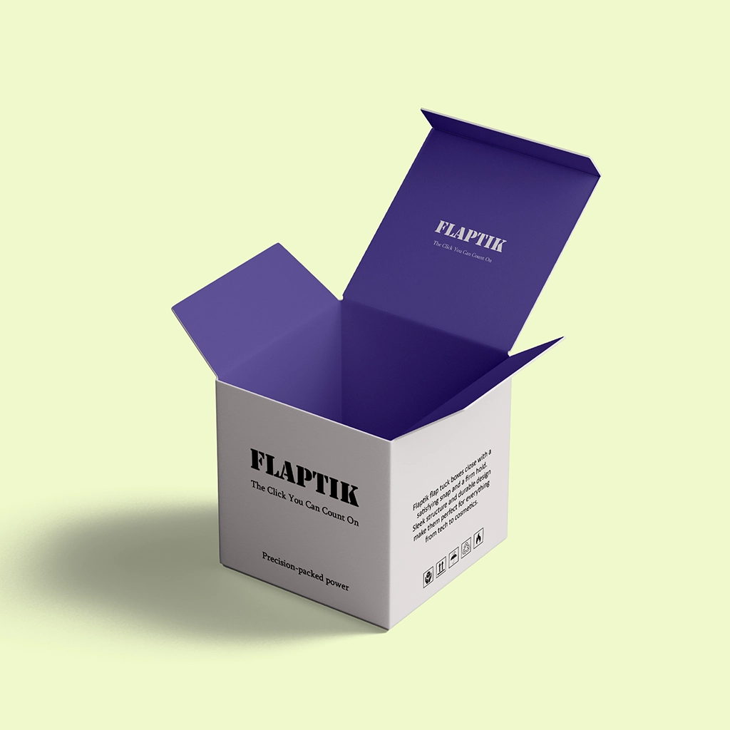 Custom Printed Flap Tuck Boxes