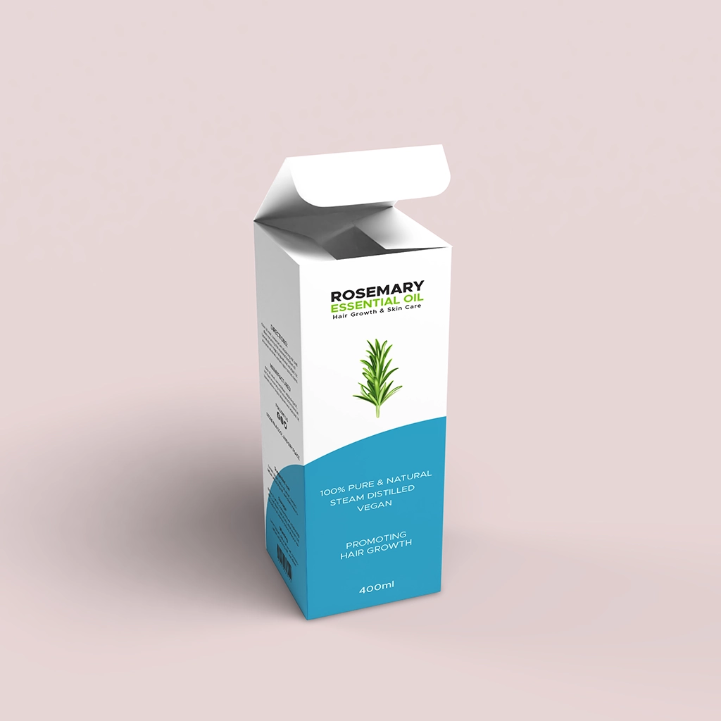 Custom 400ml Bottle Packaging Boxes