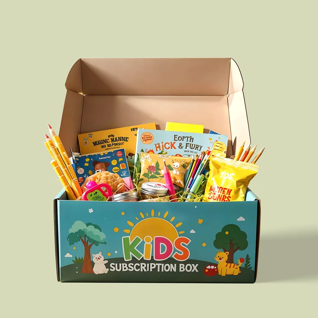 Custom Printed Subscription Boxes for Kids